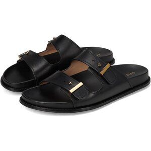 Cole Haan Marisol Footbed Sandals Women's Sandals Black Leather